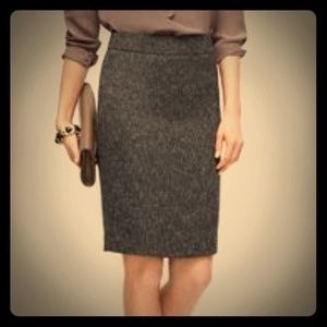 Ann Taylor tweed pencil skirt